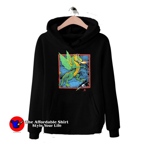 Vintage 80s Fire Breathing Dragon Cartoon Hoodie 500x500 Vintage 80s Fire Breathing Dragon Cartoon Hoodie On Sale