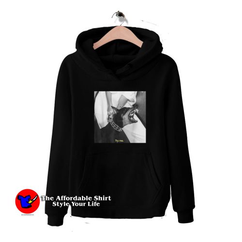 Angry Doberman Try Me Graphic Hoodie 500x500 Angry Doberman Try Me Graphic Hoodie On Sale