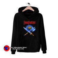 Final Fantasy Retro Nes Box Art Graphic Hoodie