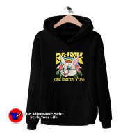 Funny Blink 182 Bunny Mushrooms Graphic Hoodie