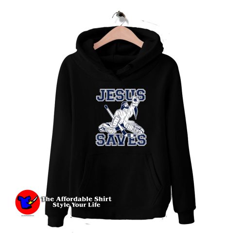 Funny Hockey Parody Jesus Saves Unisex Hoodie 500x500 Funny Hockey Parody Jesus Saves Unisex Hoodie On Sal