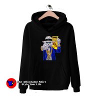 Hip Hop Rapper Cat In Fedora Hat Funny Hoodie