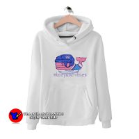 Ice Hockey Whale Vinny Vines Graphic Hoodie