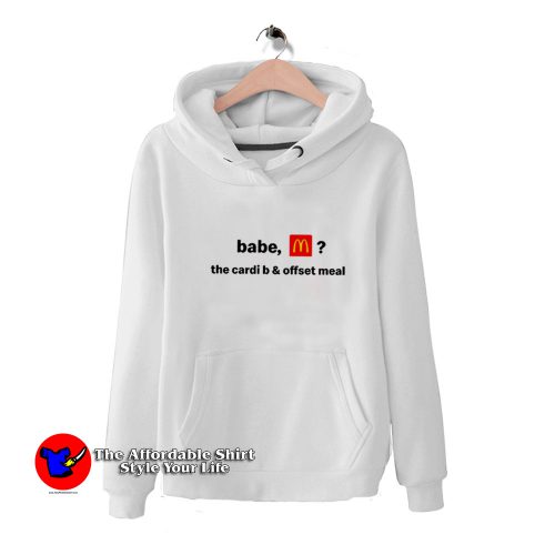 Babe Mcdonalds Cardi B Offset Meal Hoodie 500x500 Babe Mcdonalds Cardi B & Offset Meal Hoodie On Sale