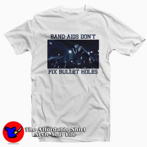 Band Aids Dont Fix Bullet Hole Taylor Swift Tshirt 500x500 Band Aids Don't Fix Bullet Hole Taylor Swift T Shirt On Sale