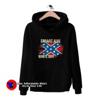 Smart Ass White Boy Mississippi Flag Hoodie