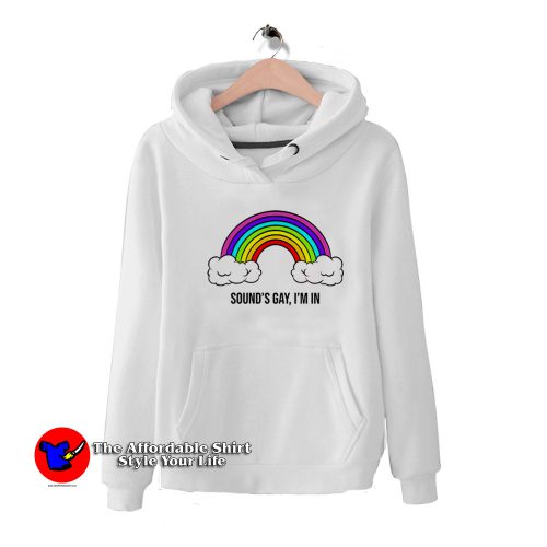 Sounds Gay Im In Pride LGTB Graphic Hoodie 500x500 Sounds Gay I'm In Pride LGTB Graphic Hoodie On Sale