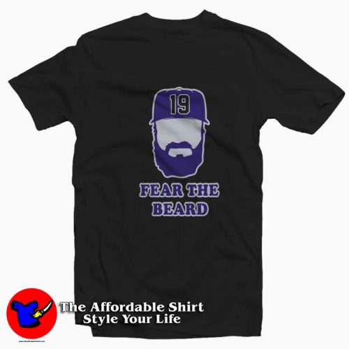 Charlie Blackmon Colorado Fear The Beard Tshirt 500x500 Charlie Blackmon Colorado Fear The Beard T Shirt On Sale