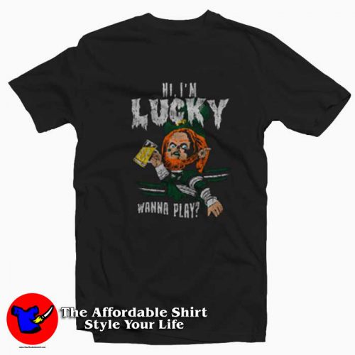 Childs Play Parody Funny St Patricks Day Tshirt 500x500 Childs Play Parody Funny St Patrick's Day T Shirt On Sale