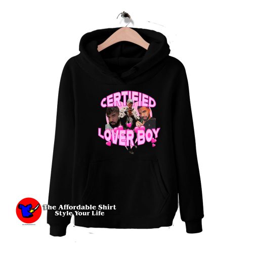 Drake Lover Boy Certified Graphic Unisex Hoodie 500x500 Drake Lover Boy Certified Graphic Unisex Hoodie On Sale