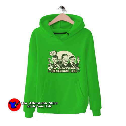 Funny St Patricks Day Shenanigans Club Hoodie 500x500 Funny St Patrick's Day Shenanigans Club Hoodie On Sale