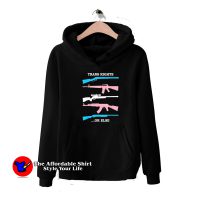 Guns Trans Rights Or Else Graphic Hoodie