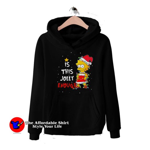 Is This Jolly Enough Lisa Simpson Graphic Hoodie 500x500 Is This Jolly Enough Lisa Simpson Graphic Hoodie On Sale