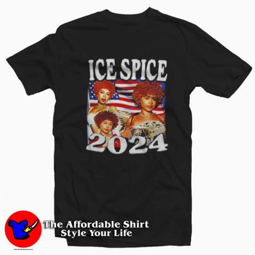 Isis Gaston Ice Spice Rap Graphic Tshirt 500x500 Isis Gaston Ice Spice Rap Graphic T Shirt On Sale