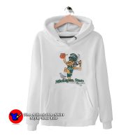 Michigan State Dunking Gruff Sparty Funny Hoodie