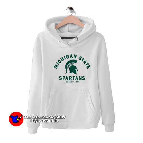 Michigan State Spartans Founded 1855 Hoodie 500x500 Michigan State Spartans Founded 1855 Hoodie On Sale