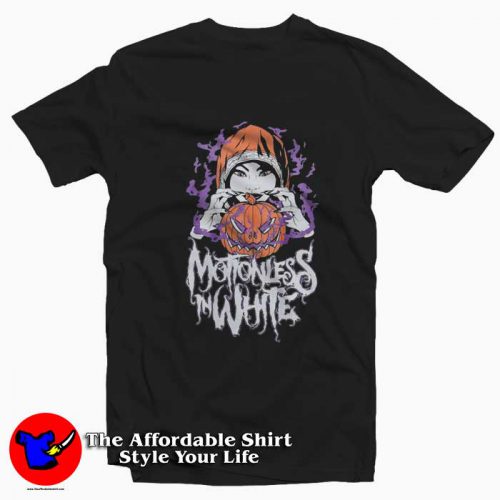 Motionless In White Scoring The End Pumpkin Tshirt 500x500 Motionless In White Scoring The End Pumpkin T Shirt On Sale