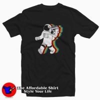 Reality Glitch Funky spaceman Graphic T-Shirt