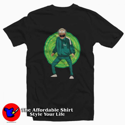 Rick And Morty Squid Game Funny parody Tshirt 500x500 Rick And Morty Squid Game Funny Parody T Shirt On Sale