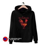 Rooster Silhouette Alice In Chains Hoodie