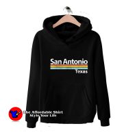 San Antonio Vintage Retro Graphic Design Hoodie