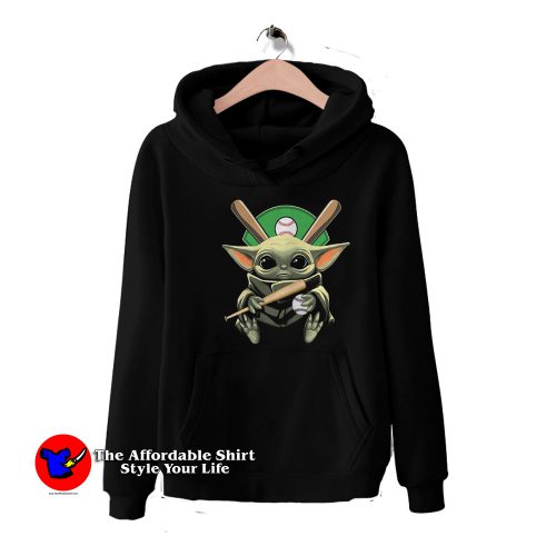 Star Wars Mandalorian Yoda Hug Baseball Hoodie 500x500 Star Wars Mandalorian Yoda Hug Baseball Hoodie On Sale