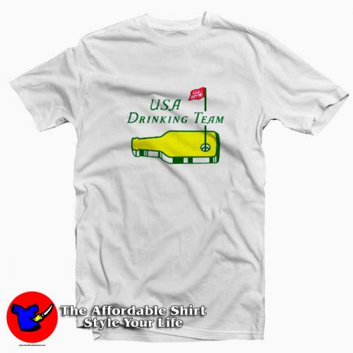 USA Drinking Team Masters Parody Unisex Tshirt 500x500 USA Drinking Team Masters Parody Unisex T Shirt On Sale