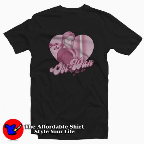 Valentines Obi Wan For Me Heart Graphic Tshirt 500x500 Valentines Obi Wan For Me Heart Graphic T Shirt On Sale