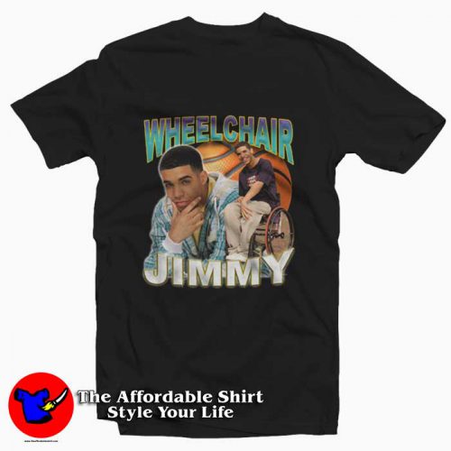 Wheelchair Jimmy Bootleg Graphic Tshirt 500x500 Wheelchair Jimmy Bootleg Graphic T Shirt On Sale