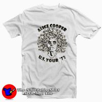 Alice Cooper Medusa USA Tour Graphic T-Shirt