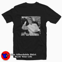 Anthony Bourdain Middle Finger Graphic T-Shirt