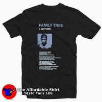 Family Tree Poem Tupac Shakur Graphic T-Shirt