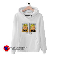 Funny Trump Not Guilty Mugshot Graphic Hoodie