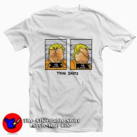 Funny Trump Not Guilty Mugshot Graphic T-Shirt