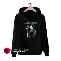 James Browns Singing Poster Art Graphic Hoodie