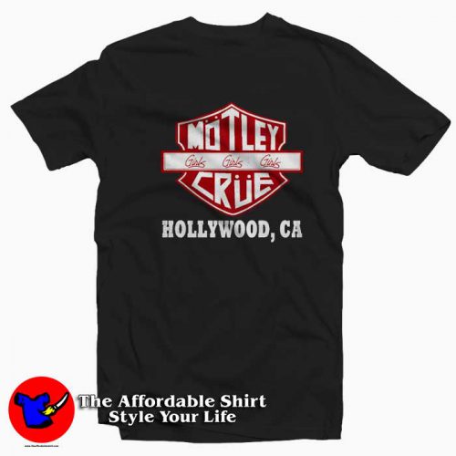 Motley Crue Girls Road Vintage Graphic Tshirt 500x500 Motley Crue Girls Road Vintage Graphic T Shirt On Sale