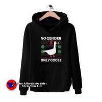 No Gender Only Goose Nonbinary Christmas Hoodie