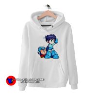 Parody Kirby x Megaboy Rockman Cute Unisex Hoodie