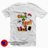 Pokemon Digimon Yugioh Starters Childhood T-Shirt