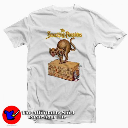 Smashing Pumpkins Funny Cat Vintage Tshirt 500x500 Smashing Pumpkins Funny Cat Vintage T Shirt On Sale