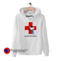 Snoopy Donate blood to American Red Cross Hoodie