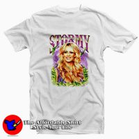 Stormy Daniels Vintage Bootleg Style Graphic T-Shirt