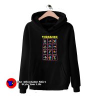 Thrasher Zodiac Pose Funny Graphic Hoodie