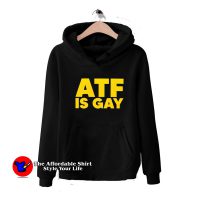 Atf Is Gay Graphic Pride Hoodie