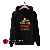 Cinco De Drinko Funny Parody Graphic Hoodie