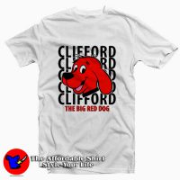 Clifford The Big Red Dog Cartoon Funny T-Shirt