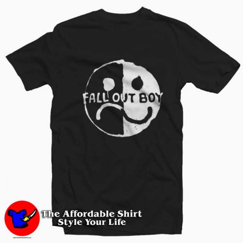 Fall Out Boy Smile Frown Graphic Unisex Tshirt 500x500 Fall Out Boy Smile Frown Graphic Unisex T Shirt On Sale