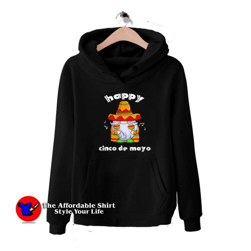 Funny Gnome Happy Cinco De Mayo Hoodie 500x500 Funny Gnome Happy Cinco De Mayo Hoodie On Sale