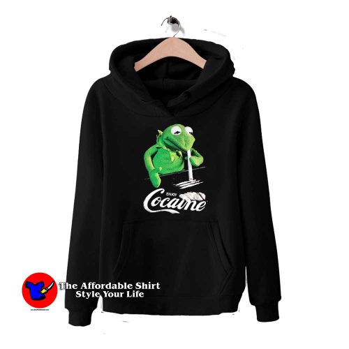 Funny Kermit The Frog Enjoy Cocaine Graphic Hoodie 500x500 Funny Kermit The Frog Enjoy Cocaine Graphic Hoodie On Sale