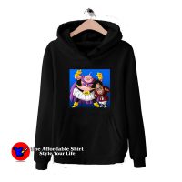 Majin Buu & Mr Satan Dragon Ball Z Graphic Hoodie